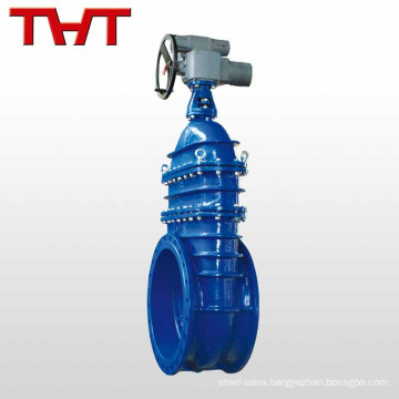 ductile iron electric actuated non-rising gate valve